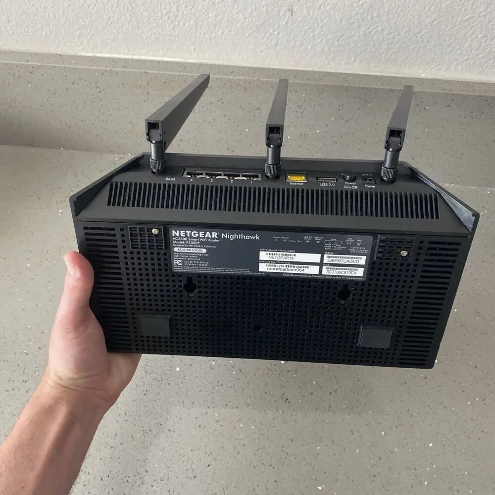 NETGEAR Nighthawk AC2300 R7000P Smart WiFi Router Tested - Picture 9 of 10